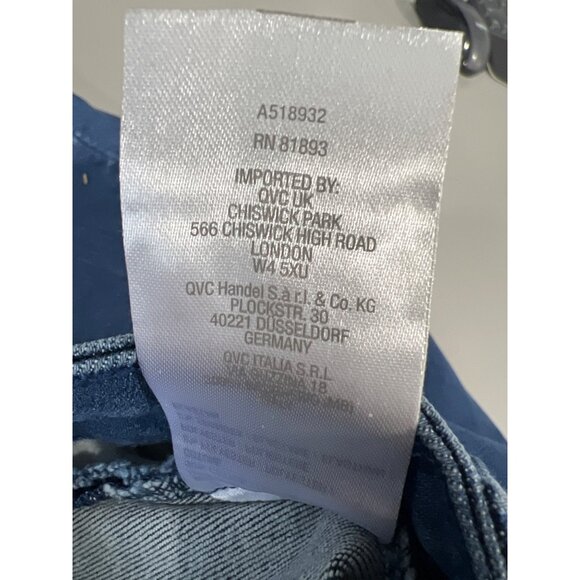 All Worthy Hunter McGrady Tall Signature Stretch Jeans Medium Wash T 6 8 10 - Picture 8 of 9